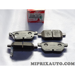 Jeu 4 plaquettes de frein Toyota Lexus original OEM 04466-52150 0446652150 