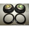 Paire butées amortisseur suspension avant Motrio Renault Dacia original OEM 8671017966 pour peugeot 406