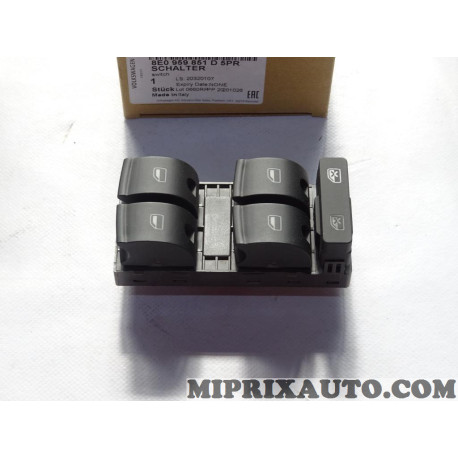 Platine boutons commande leve vitre electrique Volkswagen Audi Skoda Seat original OEM 8E0959851D5PR 