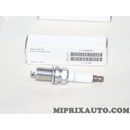 Lot 2 bougies allumage Opel Chevrolet original OEM 55580961 1214089 