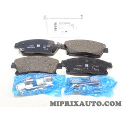 Jeu 4 plaquettes de frein Opel Chevrolet original OEM 13412810 