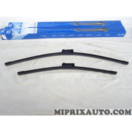 Jeu 2 balais essuie glace souple 600mm + 450mm Hyundai Kia original OEM L983FH2418L9 pour hyundai i30 