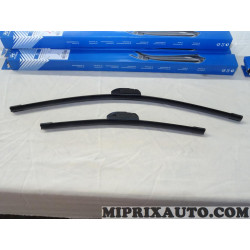 Jeu 2 balais essuie glace souple 600mm + 400mm Hyundai Kia original OEM L983FH2416L0 pour hyundai i20 ix35 tucson 