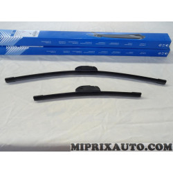 Jeu 2 balais essuie glace souple 550mm + 350mm Hyundai Kia original OEM L983FH2214L0 pour hyundai getz 