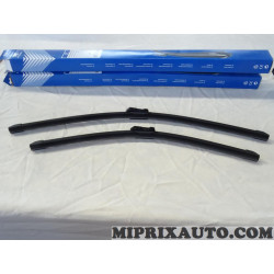 Jeu 2 balais essuie glace souple 600mm + 500mm Hyundai Kia original OEM L983FH2420L9 pour hyundai ix55 