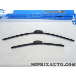Jeu 2 balais essuie glace souple 650mm + 450mm Hyundai Kia original OEM L983FH2618L0 pour hyundai veloster 