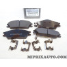 Jeu 4 plaquettes de frein Mobis Hyundai Kia original OEM S5810125A10 5810125A10