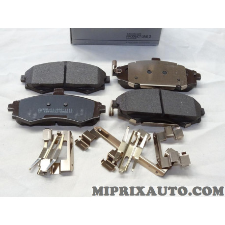 Jeu 4 plaquettes de frein Mobis Hyundai Kia original OEM S581012DA40 581012DA40 
