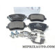 Jeu 4 plaquettes de frein Opel Chevrolet original OEM 95515496 4701305