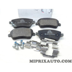 Jeu 4 plaquettes de frein Opel Chevrolet original OEM 95515496 4701305 
