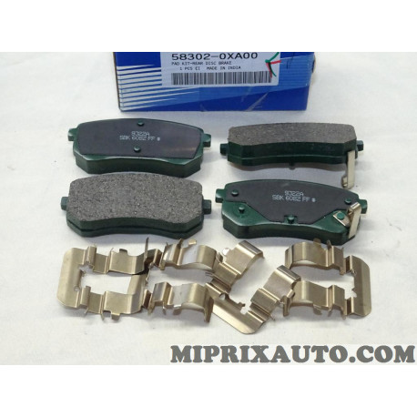 Jeu 4 plaquettes de frein Hyundai Kia original OEM 583020XA00 58302-0XA00 