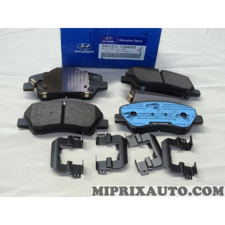 Jeu 4 plaquettes de frein Hyundai Kia original OEM 58101C8A00 58101-C8A00 