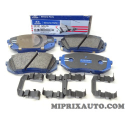 Jeu 4 plaquettes de frein Hyundai Kia original OEM 581013ZA70 58101-3ZA70 
