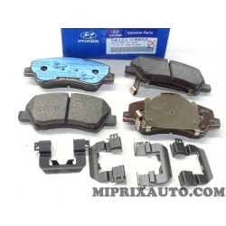 Jeu 4 plaquettes de frein Hyundai Kia original OEM 58101C8A50 58101-C8A50 