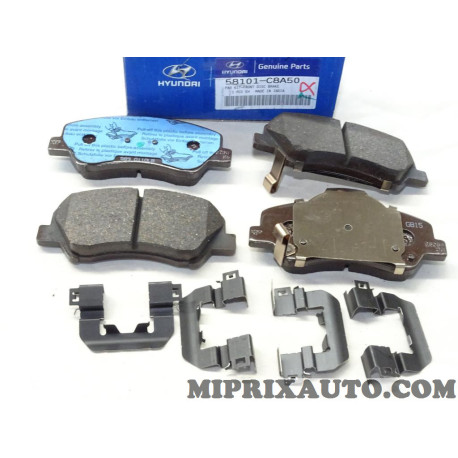 Jeu 4 plaquettes de frein Hyundai Kia original OEM 58101C8A50 58101-C8A50 