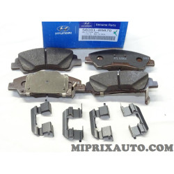 Jeu 4 plaquettes de frein Hyundai Kia original OEM 58101B9A70 58101-B9A70 