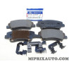 Jeu 4 plaquettes de frein Hyundai Kia original OEM 58101A6A00 58101-A6A00