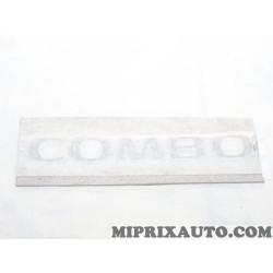 Logo motif embleme ecusson badge monogramme Combo Opel Chevrolet original OEM 39191716 