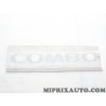 Logo motif embleme ecusson badge monogramme Combo Opel Chevrolet original OEM 39191716