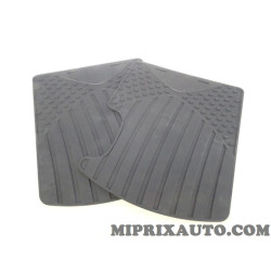 Jeu 2 tapis de sol caoutchouc sur mesure Opel Chevrolet original OEM 39143395 
