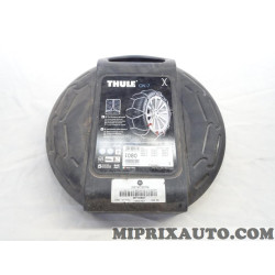 Paire chaines neige Thule 080 CK-7 pour pneu roue jante 185/80/14 185/70/15 205/60/15 195/55/16 205/70/13 205/65/14 195/60/16 20