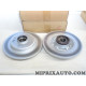Jeu 2 disques de frein arriere avec roulement de roue ABS Citroen Peugeot original OEM 1623835180 pour citroen C3 dont aircross