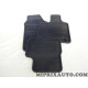 Jeu 3 tapis de sol sur mesure caoutchouc (manque 1 tapis) Fiat Lancia Alfa Romeo original OEM 50290341