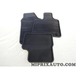 Jeu 3 tapis de sol sur mesure caoutchouc (manque 1 tapis) Fiat Lancia Alfa Romeo original OEM 50290341 