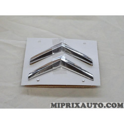 Logo Chromé Autocollant Pour Coffre Peugeot 106 Phase 2 - Lion Peugeot, Résine Souple, Adhésif Fort