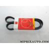 Courroie accessoire 6PK1125 Motrio Renault Dacia original OEM 8671019709