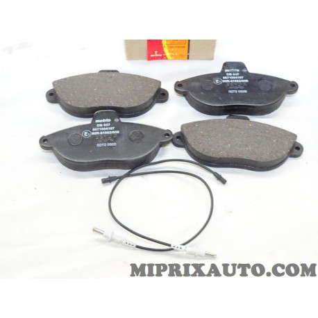 Jeu 4 plaquettes de frein Motrio Fiat Alfa Romeo Lancia original OEM&nbsp;8671004107 