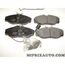 Jeux 4 plaquettes de frein avant Fiat Alfa Romeo Lancia original OEM 77362235