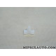 Agrafe attache fixation revetement Renault Dacia original OEM 7701053507