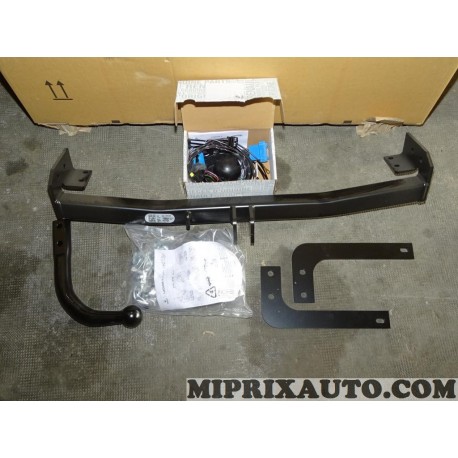 Crochet attelage attache remorque avec faisceau spécifique 7 poles Renault Dacia original OEM 7711236353 + 7711226797 pour renau