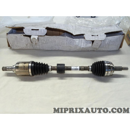 Cardan arbre de transmission avant gauche Renault Dacia original OEM 391015061R pour dacia duster 1.6 essence 1.5DCI 1.5 DCI die