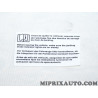 Etiquette autocollante information frein à main Renault Dacia original OEM 8200425548