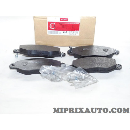 Jeu 4 plaquettes de frein Motrio Ford original OEM 8671019103 pour ford transit 