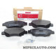 Jeu 4 plaquettes de frein Motrio Citroen Peugeot original OEM 8671016743 pour citroen C1 peugeot 107 
