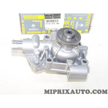 Pompe à eau Renault Dacia original OEM 7701473784 