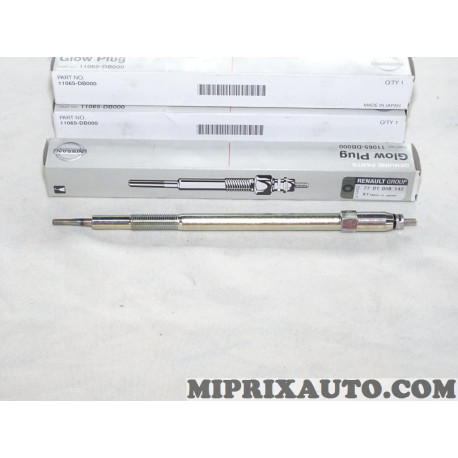 Bougie de prechauffe Y-522J Nissan Infiniti original OEM 11065-DB000 7701058142 