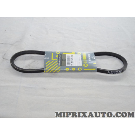 Courroie alternateur 11x752 Renault Dacia original OEM 7701348230 