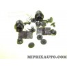 Pack agrafes attache fixation carrosserie Renault Dacia original OEM 651009384R