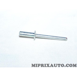 Rivet pop fixation element tole carrosserie Renault Dacia original OEM 7703072413 