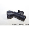 Raccord bride durite liquide de refroidissement Volkswagen Audi Skoda Seat original OEM 6Q0122291F