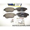 Jeux 4 plaquettes de frein avant Fiat Alfa Romeo Lancia original OEM 71770965