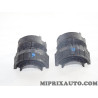 Lot 2 demi silents bloc barre stabilisatrice Volkswagen Audi Skoda Seat original OEM 7L0411313H