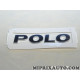 Logo embleme monogramme badge motif ecusson Polo Volkswagen Audi Skoda Seat original OEM 2G08536872ZZ