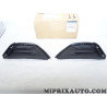 Paire bouchons grille de parechocs Renault Dacia original OEM 8201728416