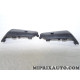 Paire moulures revetement parechocs Renault Dacia original OEM 7701209611