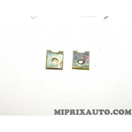 1 Etrier agrafe prisonnier fixation plaque protection sous moteur Volkswagen Audi Skoda Seat original OEM N0154581